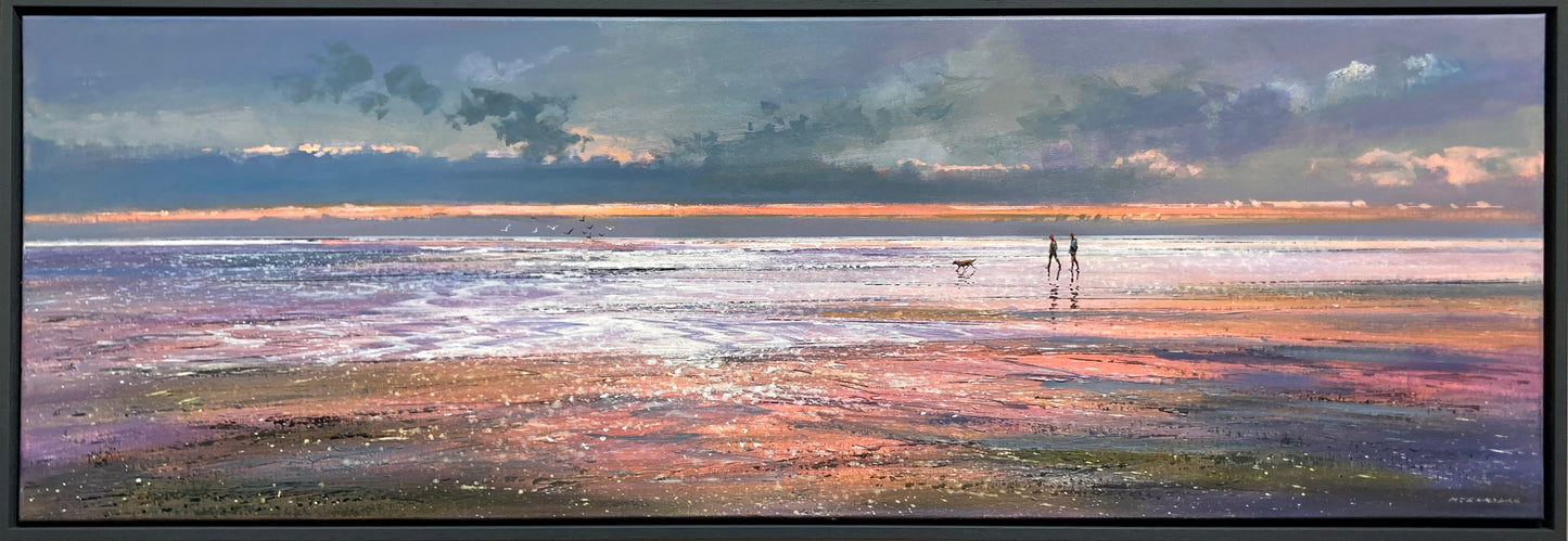A Walk at Sunset