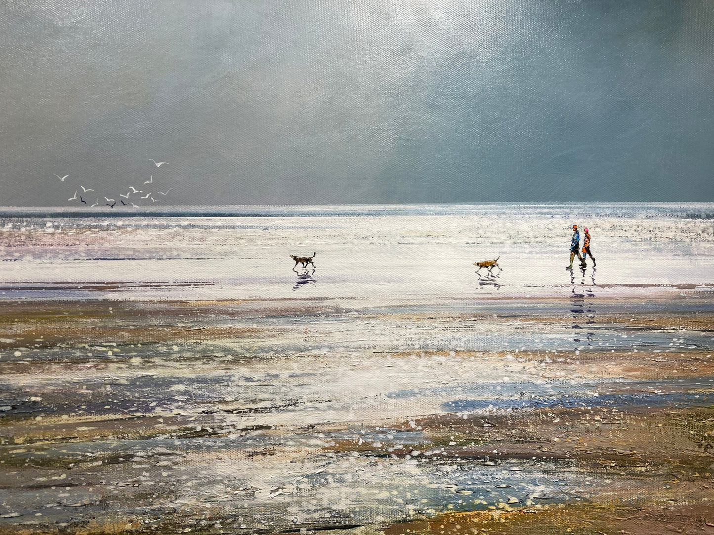 A Break in the Weather Michael Sanders painting