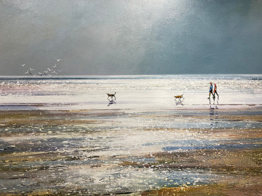 A Break in the Weather Michael Sanders painting