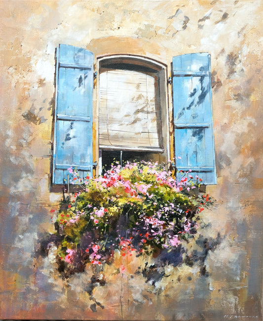 South-facing Painting by Michael Sanders