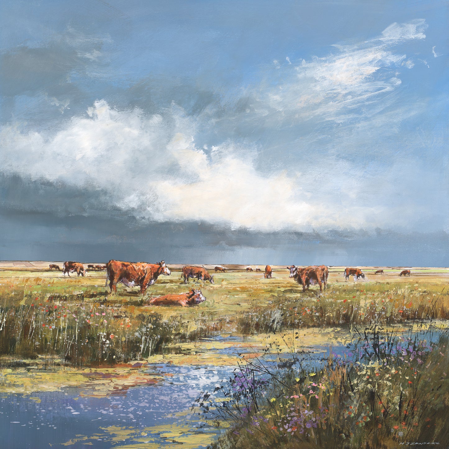 Cattle on the Marsh