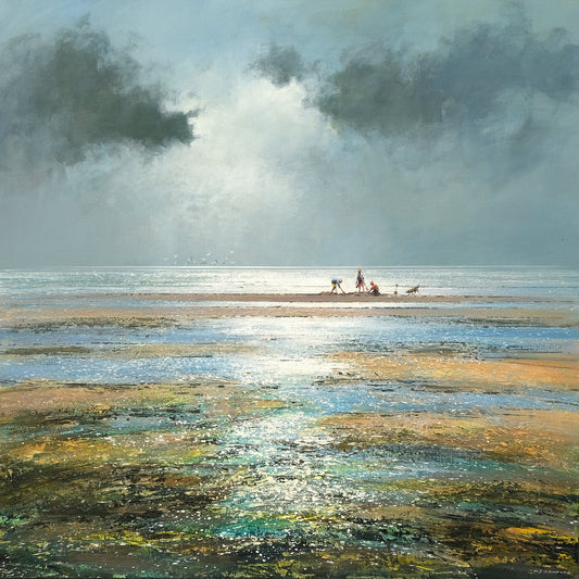 Teamwork Painting by Michael Sanders